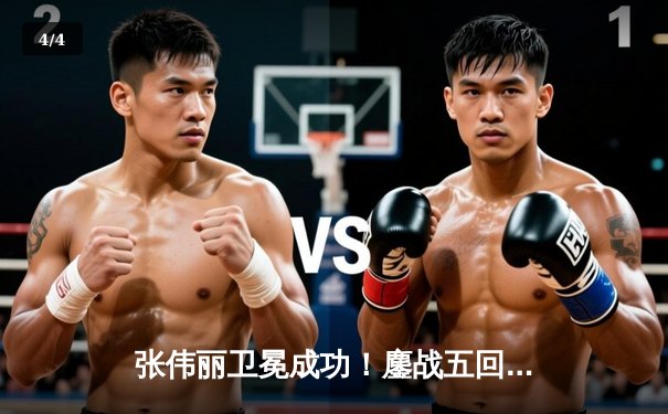 张伟丽卫冕成功！鏖战五回合分歧判定险胜闫晓楠，UFC300创造中国格斗历史 - 4